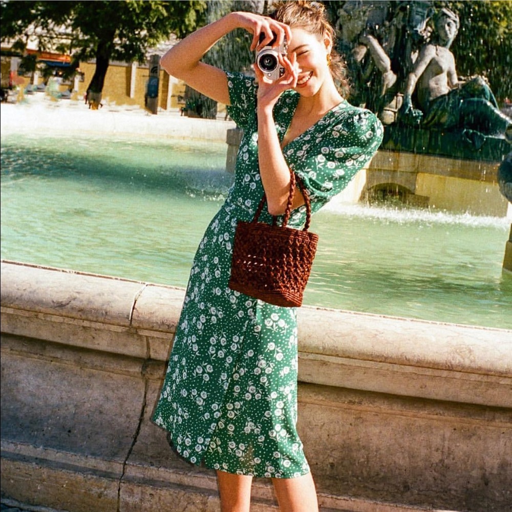 NWT rouje paris rosalie dress - size 36